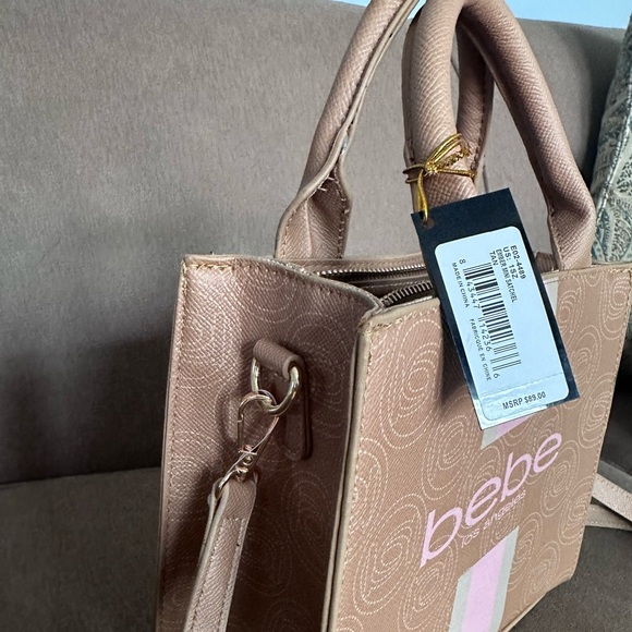Bebe Los Angeles Ember Mini Satchel NWT - Picture 5 of 8
